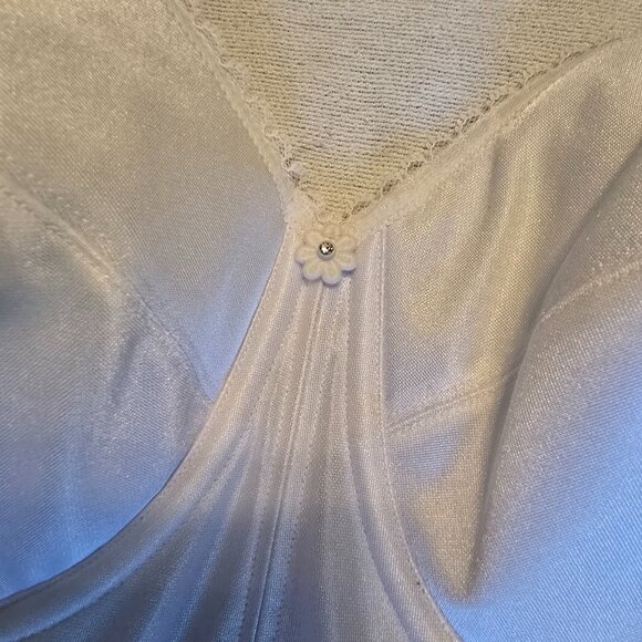 Dominique Womens 36DD E Backless Strapless Juliette Satin Longline Bustier Bra - Picture 6 of 16